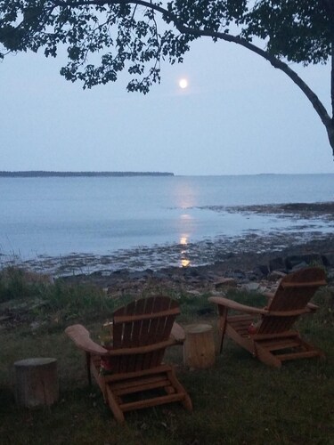 Oceanfront home on the Schoodic Peninsula