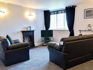 Living area - Garden View Apartment (Sneaton, near Whitby)