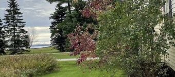 Public Boat Launch w/ Big Bay de Noc, Lake Michigan Access & Trailhead in Town