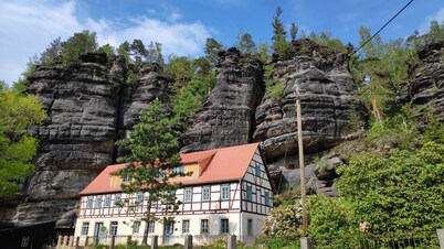 Felsenkeller Bielatal "Berthablick"