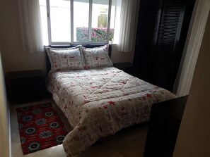 2 dormitorios, ropa de cama, accesible en silla de ruedas