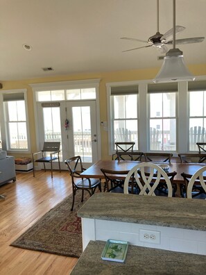 Interior - CORNER LOT!!  FULL BEACH VIEW!! 20 STEPS TO BEACH!! (Oak Island)