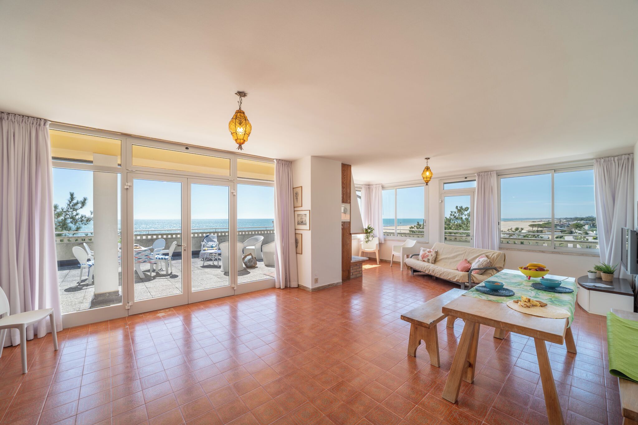 تلفزيون، مدفأة