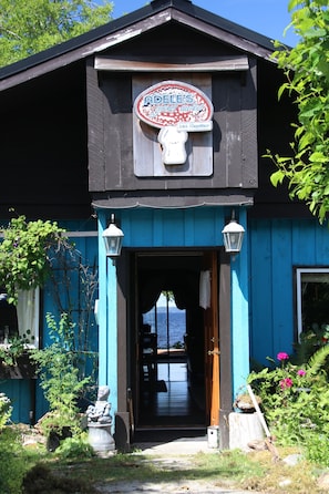 Exterior detail - A Serene Guest House Perched Right On The Ocean, Pet Friendly, Central. (Port Clements)