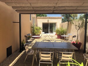 Deluxe-dobbeltværelse (R) | Terrasse/gårdhave