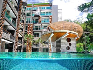 Outdoor pool - Trendy sea view studio in Patong ! (Patong)