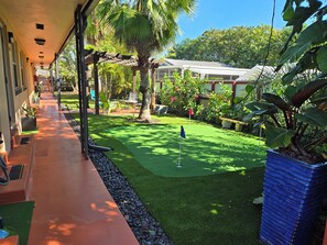 Overnattingsstedets uteområder