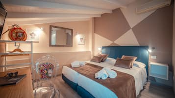 Quarto casal | 1 quarto, lençóis italianos Frette, roupas de cama premium