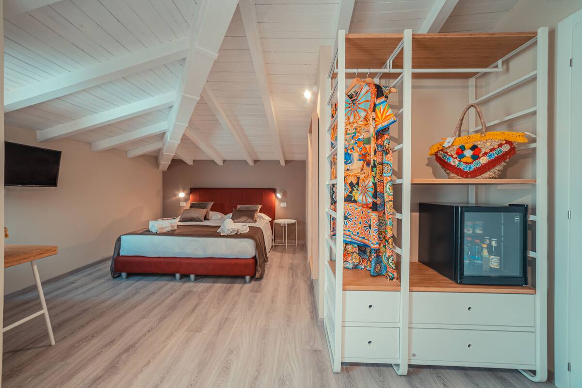 Triple Room | 1 bedroom, Frette Italian sheets, premium bedding, memory foam beds