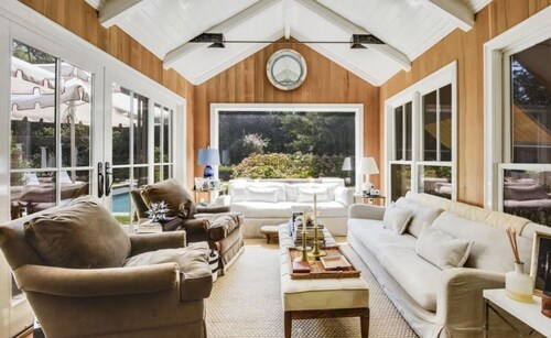 Hamptons Retreat ☀️ 5 bed 4 bath, salt water pool, gym, walk to water 🏖sleep10