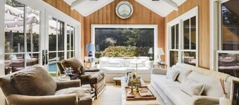 Hamptons Retreat ☀️ 5 bed 4 bath, salt water pool, gym, walk to water 🏖sleep10