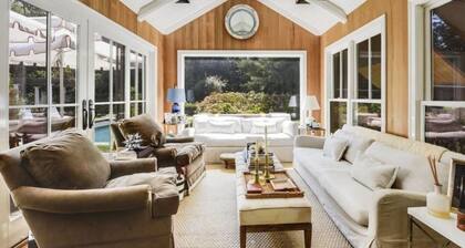 Hamptons Retreat ☀️ 5 bed 4 bath, salt water pool, gym, walk to water 🏖sleep10