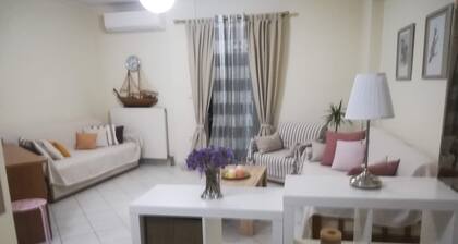 A cozy flat of 80 m² near Gribovo beach