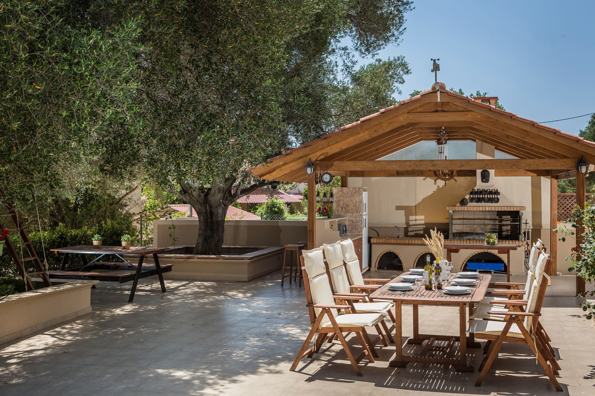 Opções para refeição ao ar livre