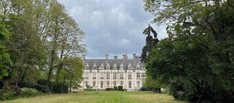House with castle view