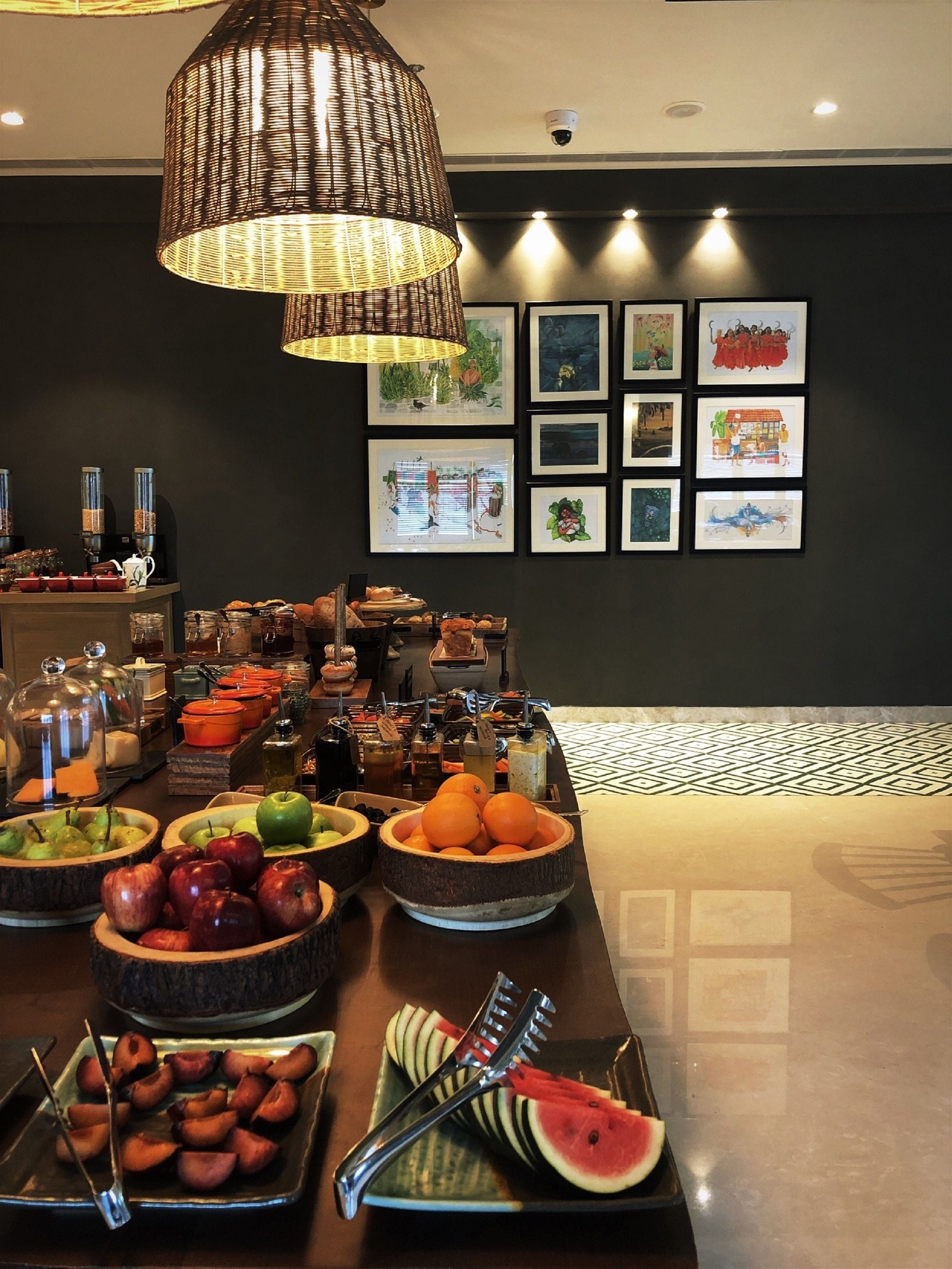 daily buffet breakfast (inr 900 per person)