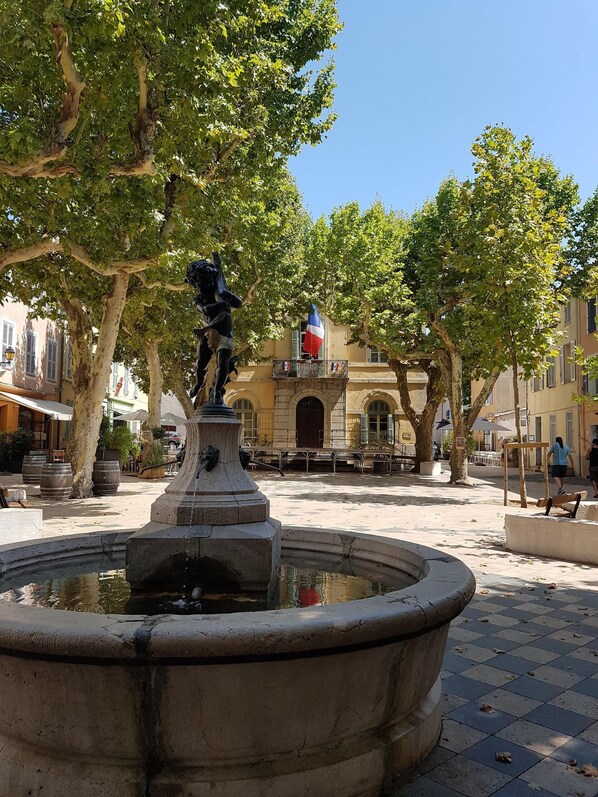 Enceinte de l’hébergement