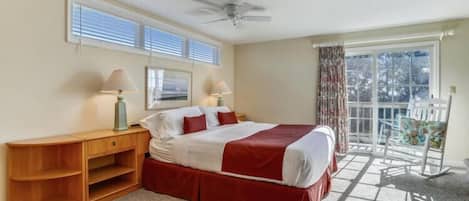 4 bedrooms, iron/ironing board, WiFi (free), bed sheets