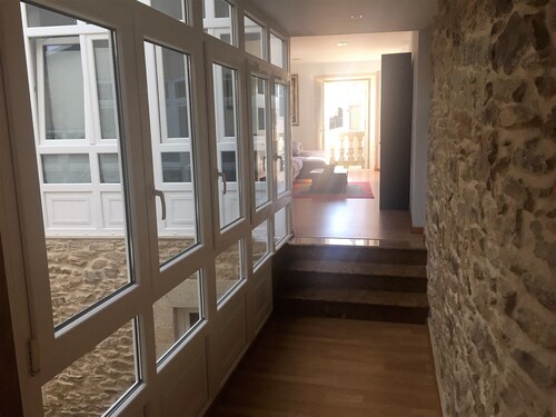 Restored house, environment Santiago de Compostela