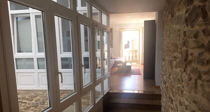 Restored house, environment Santiago de Compostela