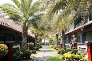 Uitzicht vanuit accommodatie