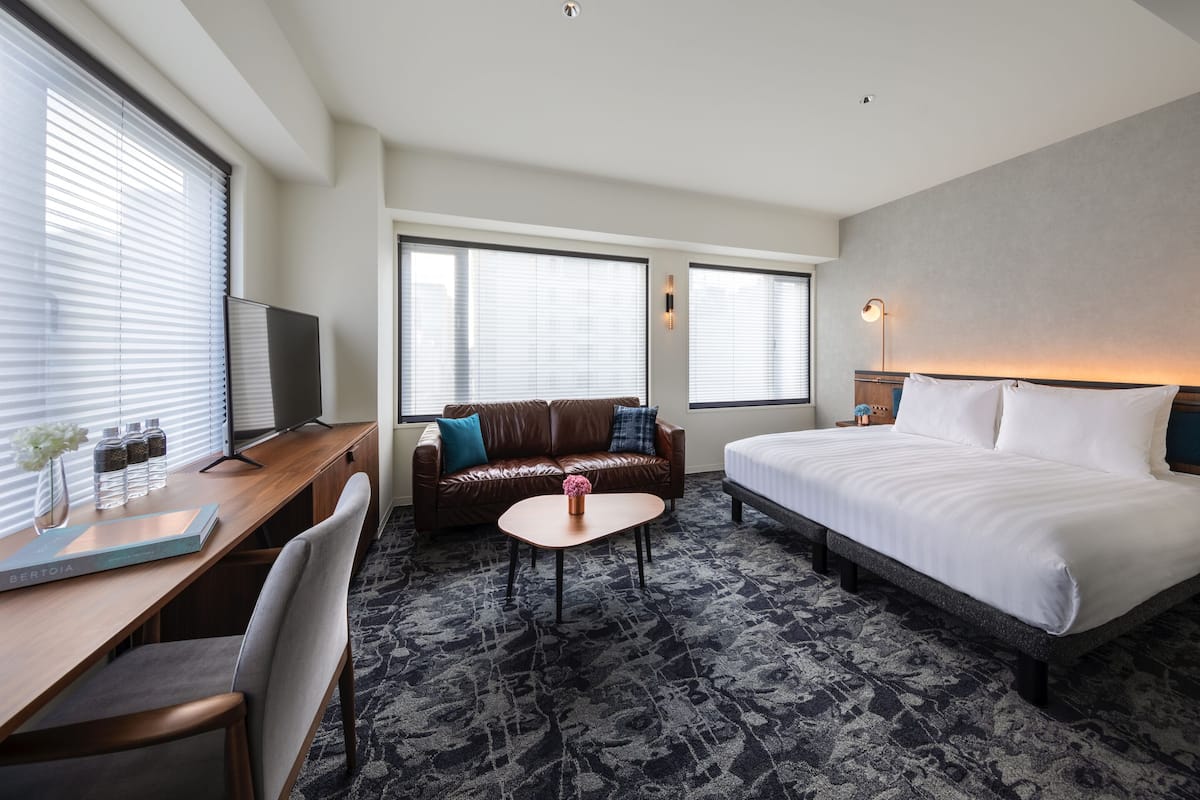 Premier kamer (King) | 1 slaapkamer, luxe beddengoed, verduisterende gordijnen