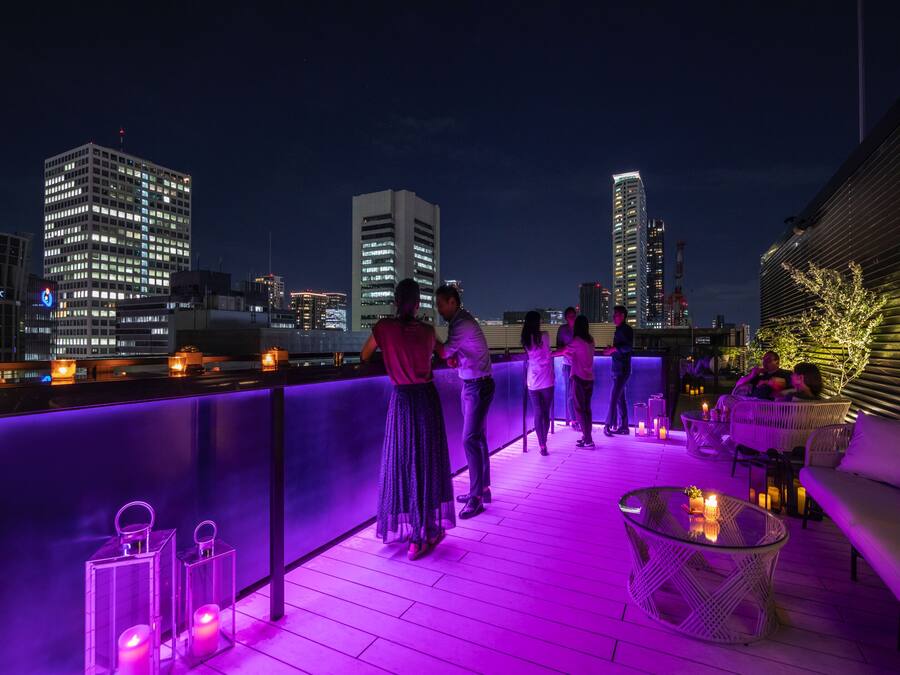 Rooftop terrace