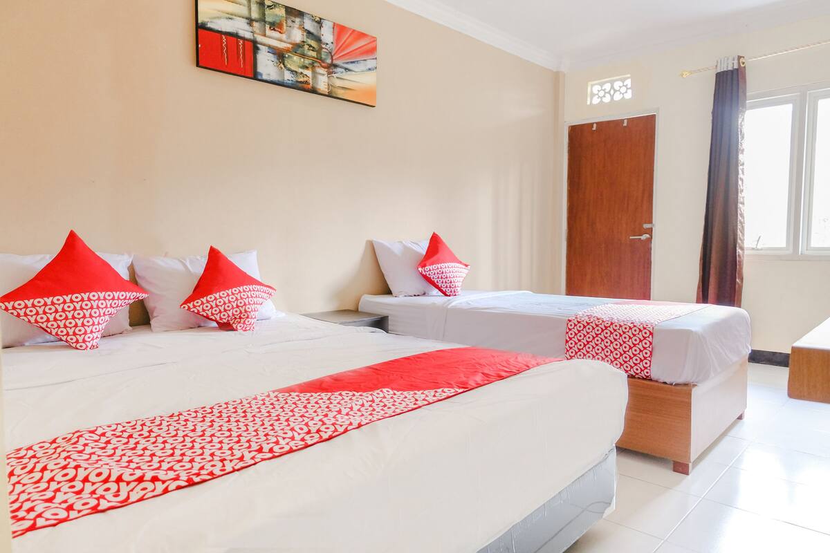 Familie suite | Een bureau, gratis wifi, beddengoed