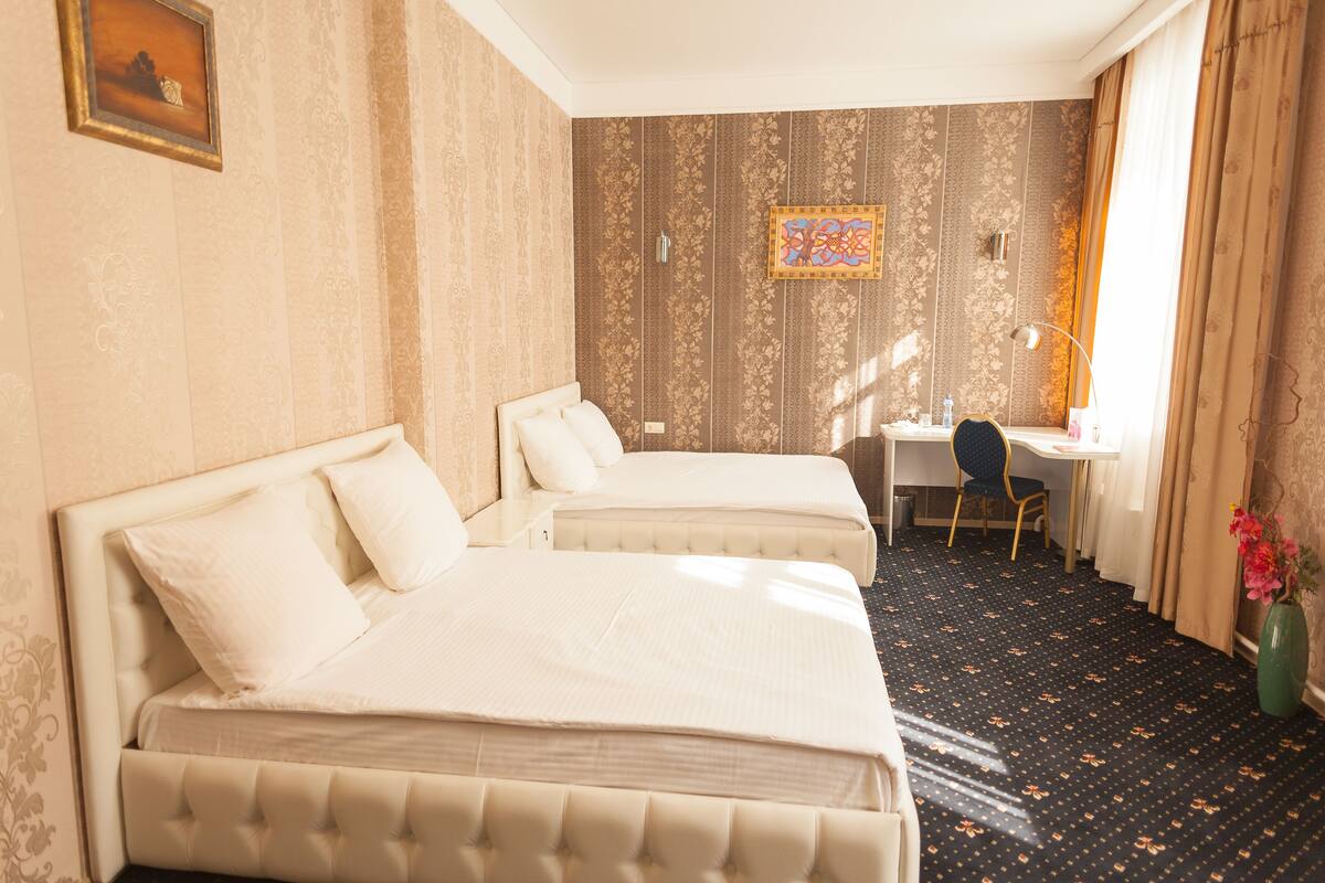 Deluxe Twin Room | Individually decorated, individually furnished, desk, blackout curtains