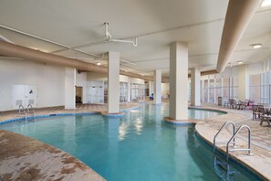 Indoor pool, outdoor pool