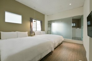 Desk, blackout curtains, soundproofing, free WiFi - Feng Jia Tonight Hostel (Taichung)