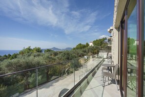 Deluxe Apartment, Sea View | Terrace/patio - Adria lux Apartments Sveti Stefan (Sveti Stefan)