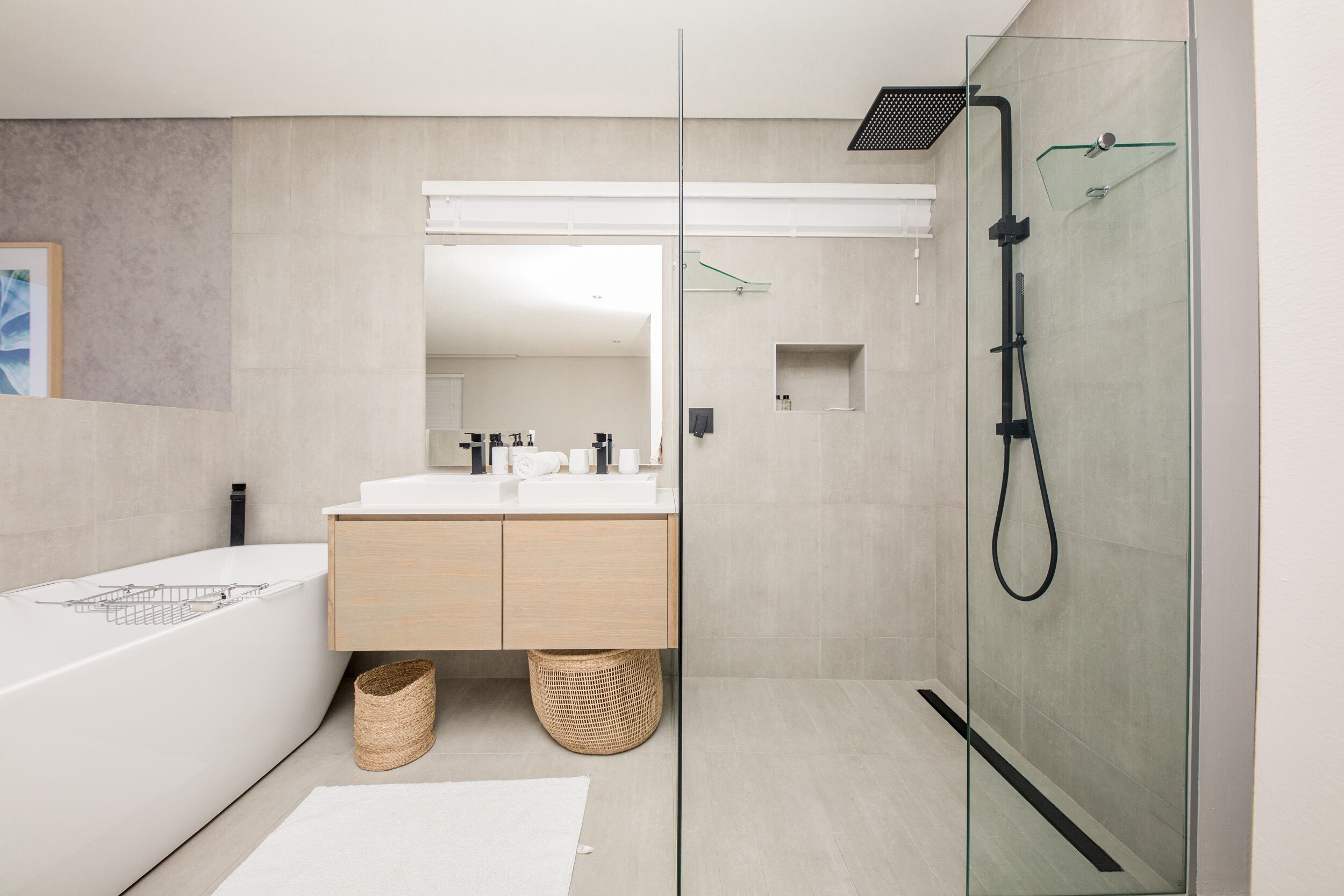 Luxury Penthouse, 2 Bedrooms, Ocean View | Bathroom shower