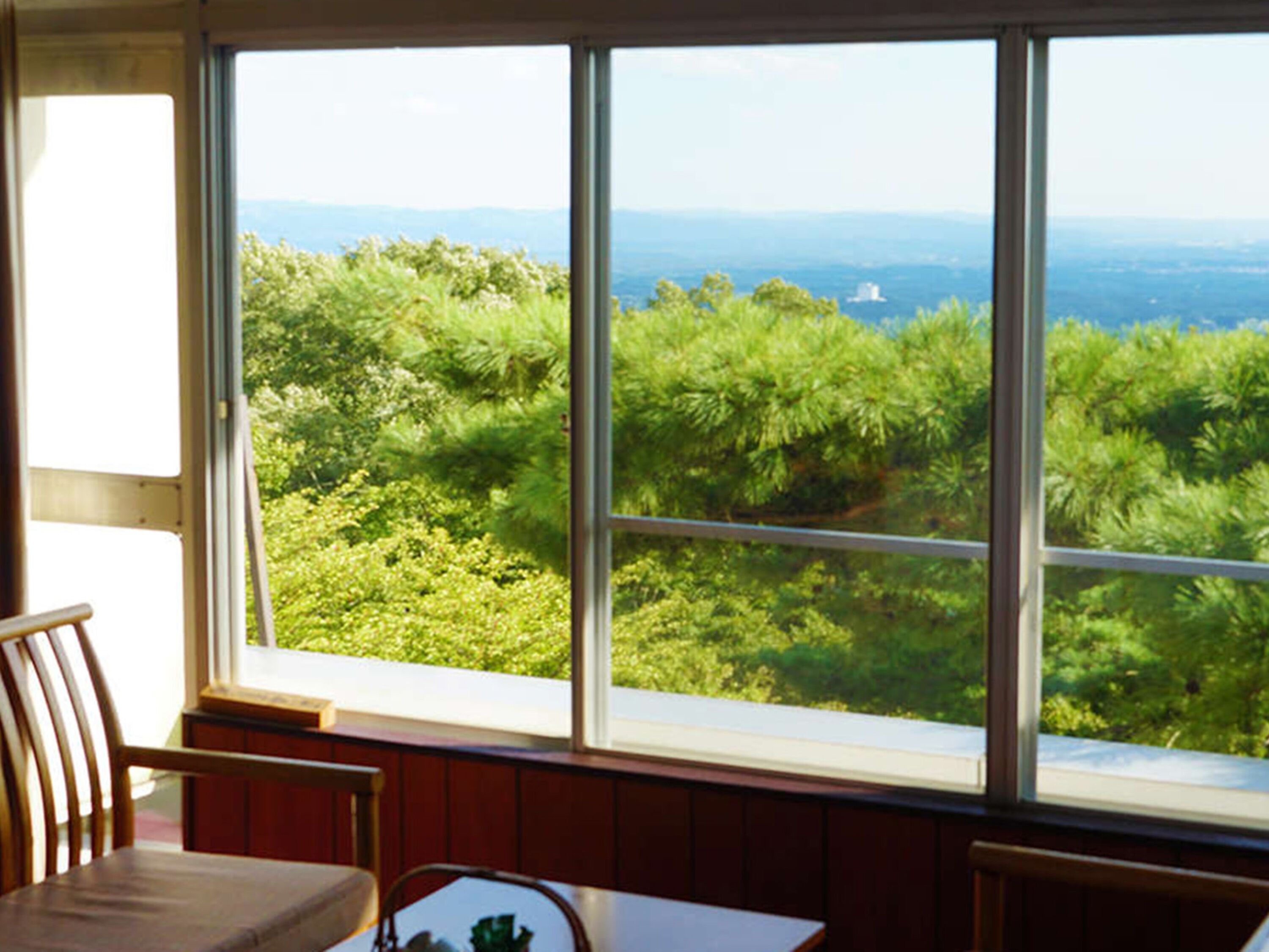 Japanese Style Room with Mountain View, Non Smoking | Living area | Flat-screen TV