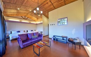 Mountain view  Quadruple Room | Desk, blackout drapes, free WiFi, bed sheets