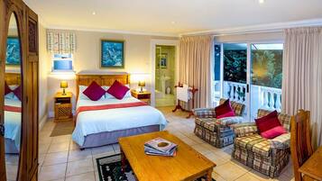 Premium bedding, minibar, in-room safe, desk