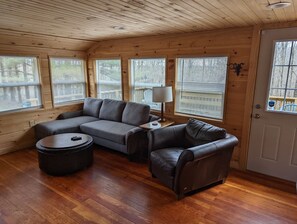 智能电视、壁炉、流媒体服务、影片库