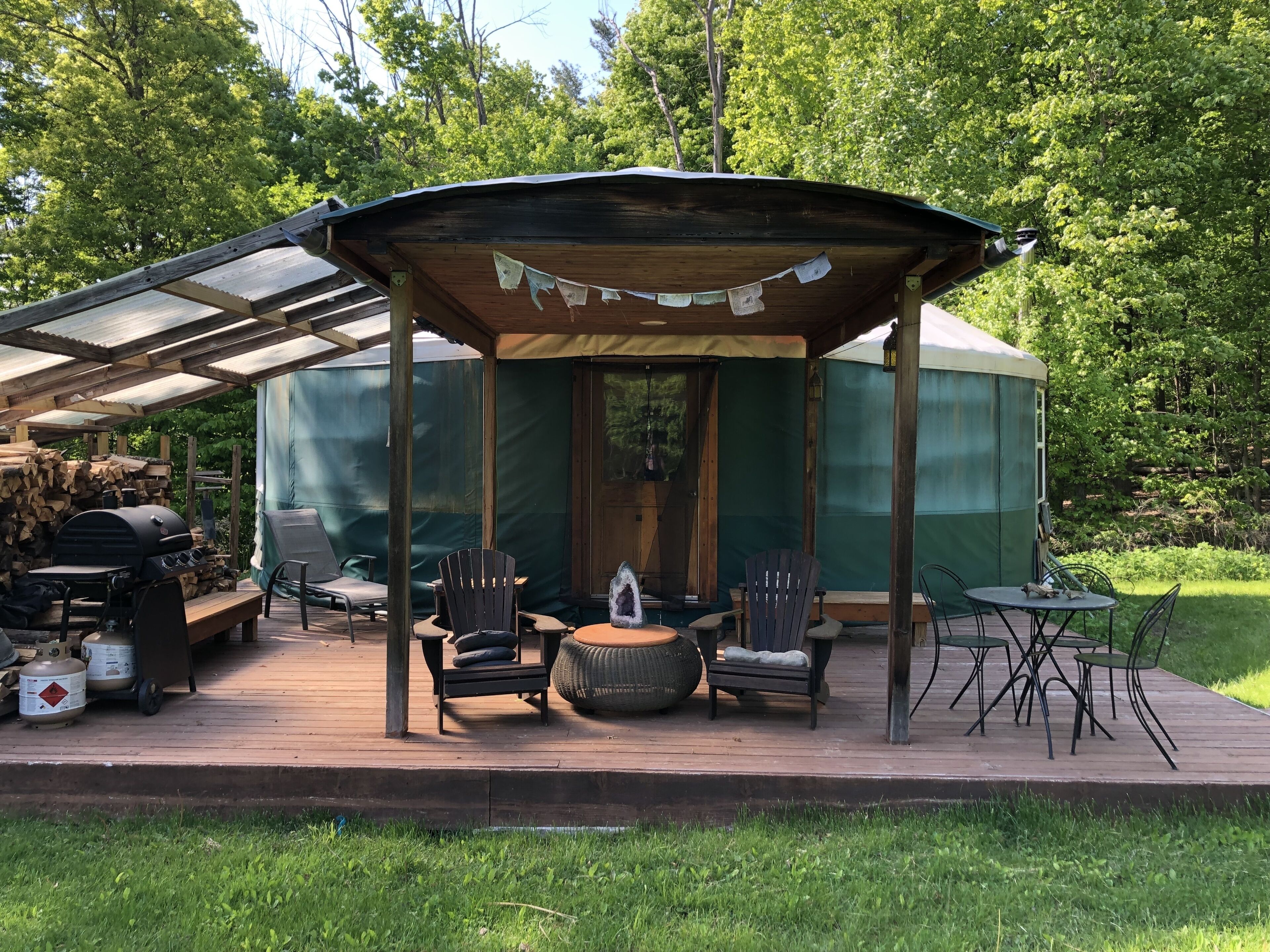 Enceinte de l’hébergement