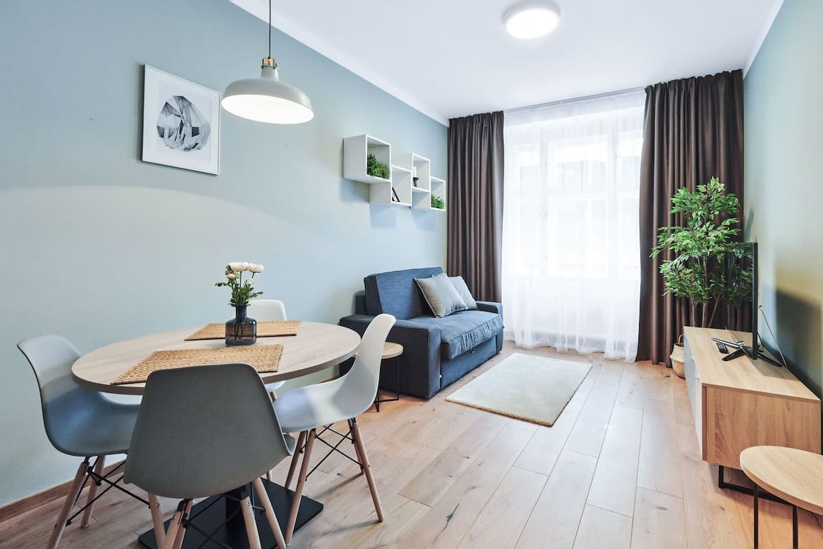 Superior appartement | 1 slaapkamer, een bureau, verduisterende gordijnen