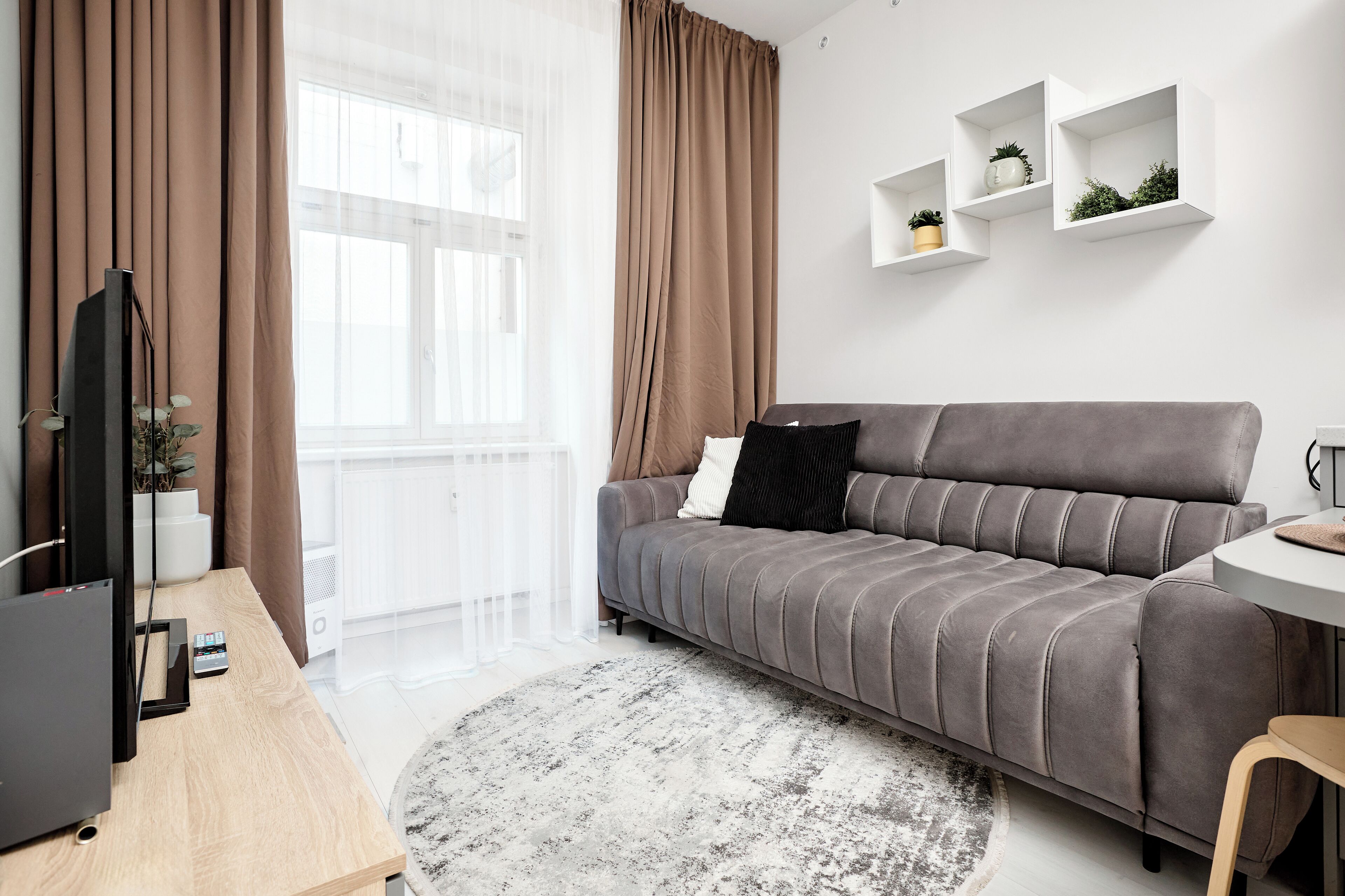 Departamento junior | Área de sala de estar | Televisión de pantalla plana 