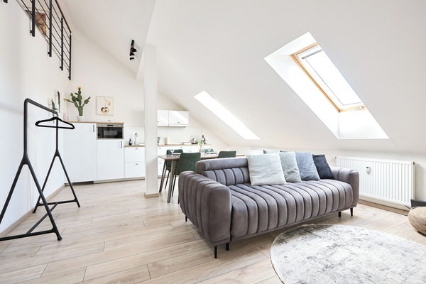 Loft Apartment | Living area | Flat-screen TV