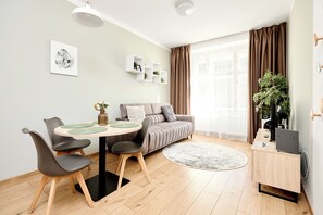 Superior Apartment | Living area | Flat-screen TV - Honest SMICHOV (Prague)