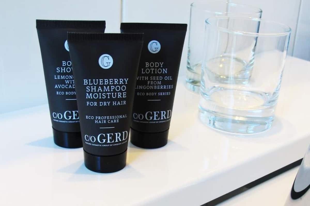 double room | bathroom | shower, designer toiletries, hair dryer, towels