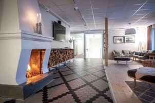 Sala de estar en el lobby