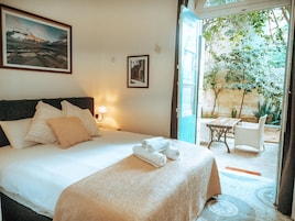 Double Room, Patio | Premium bedding, individually decorated, individually furnished