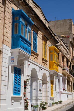 Façade de l’hébergement