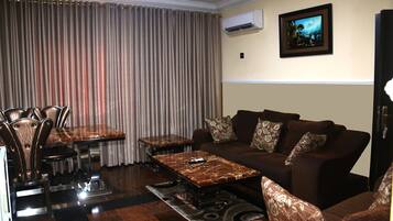Premium bedding, individually furnished, desk, laptop workspace