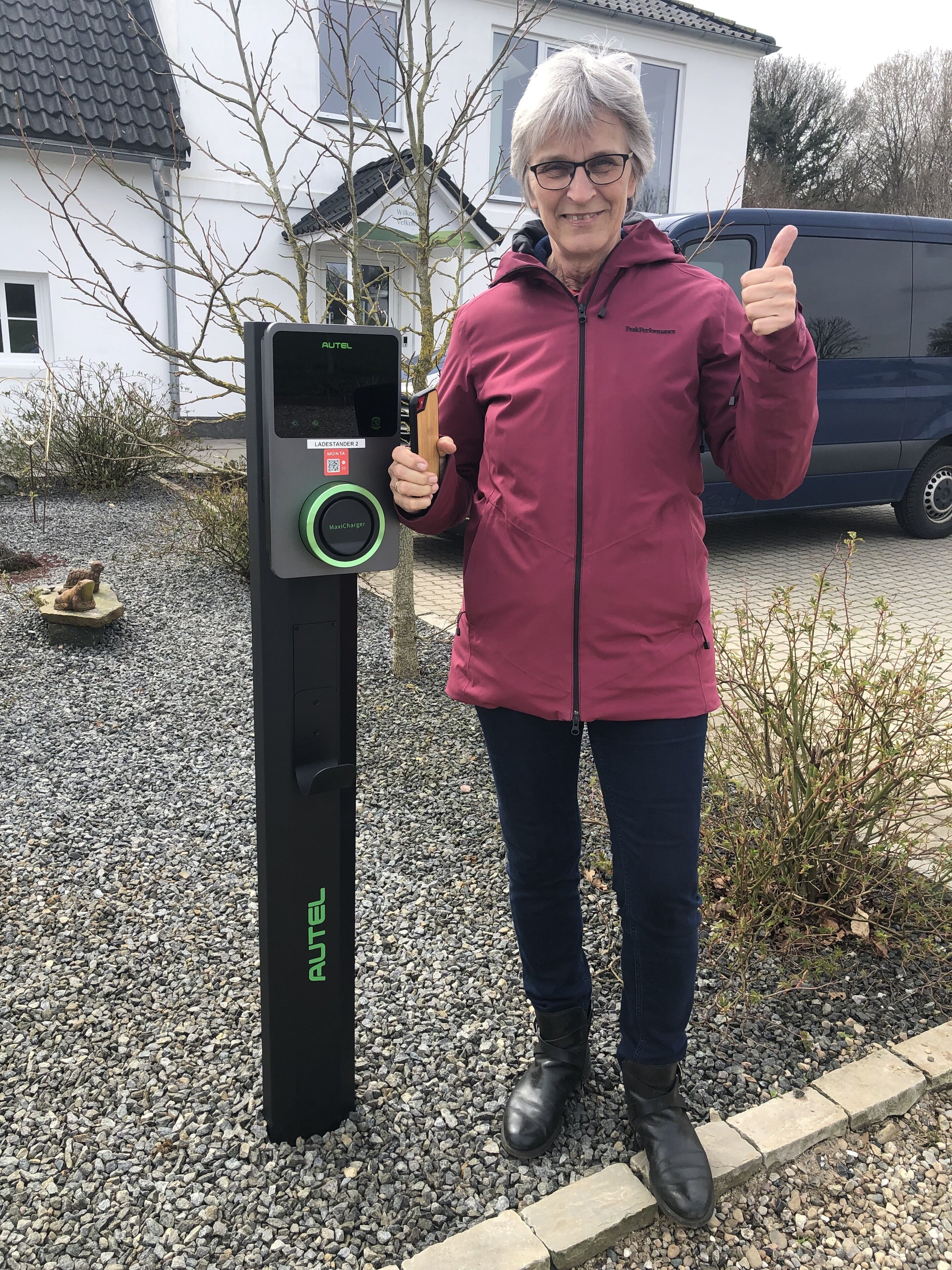 electric vehicle-charging station