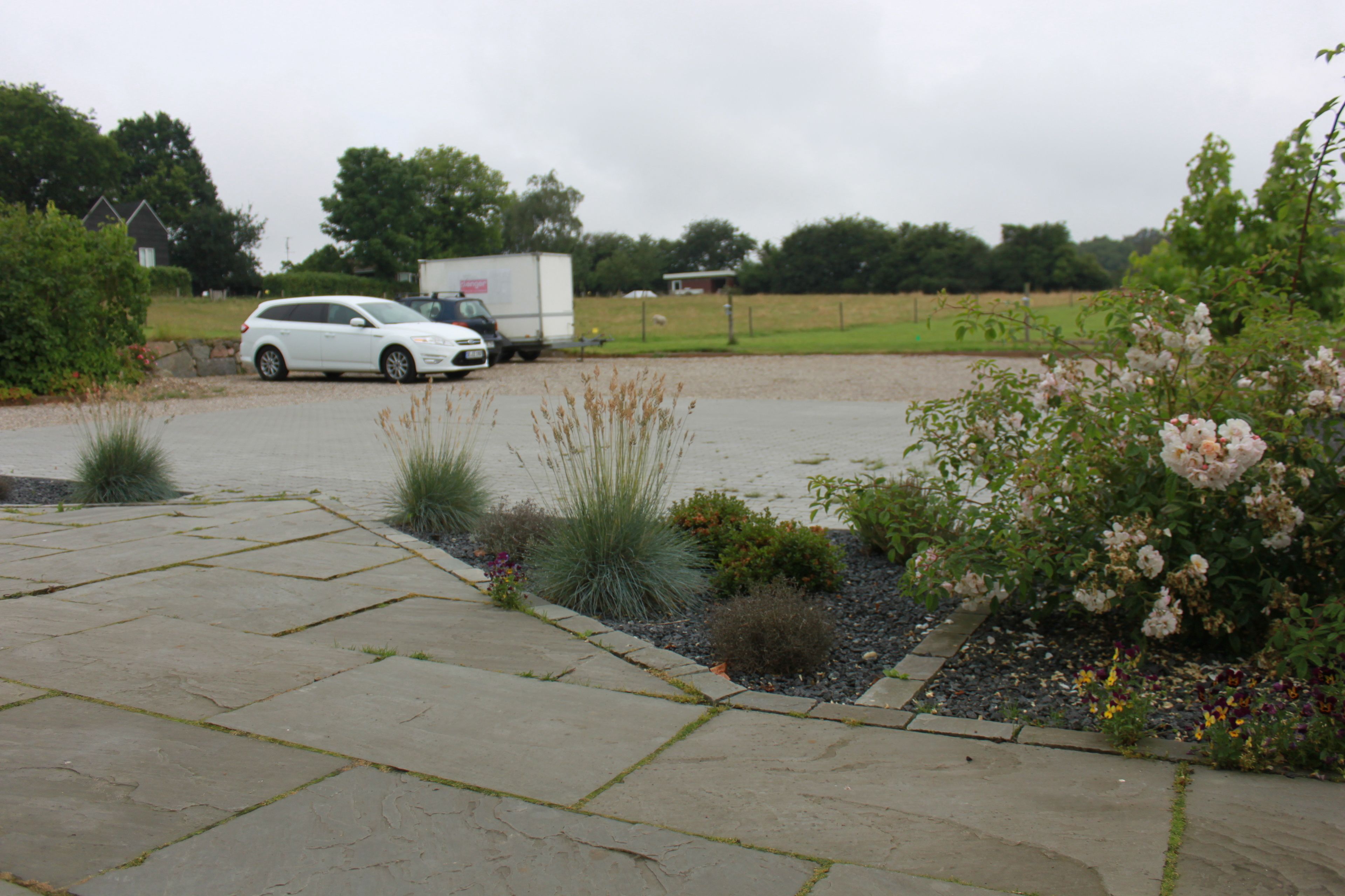 limited parking, electric car charging point