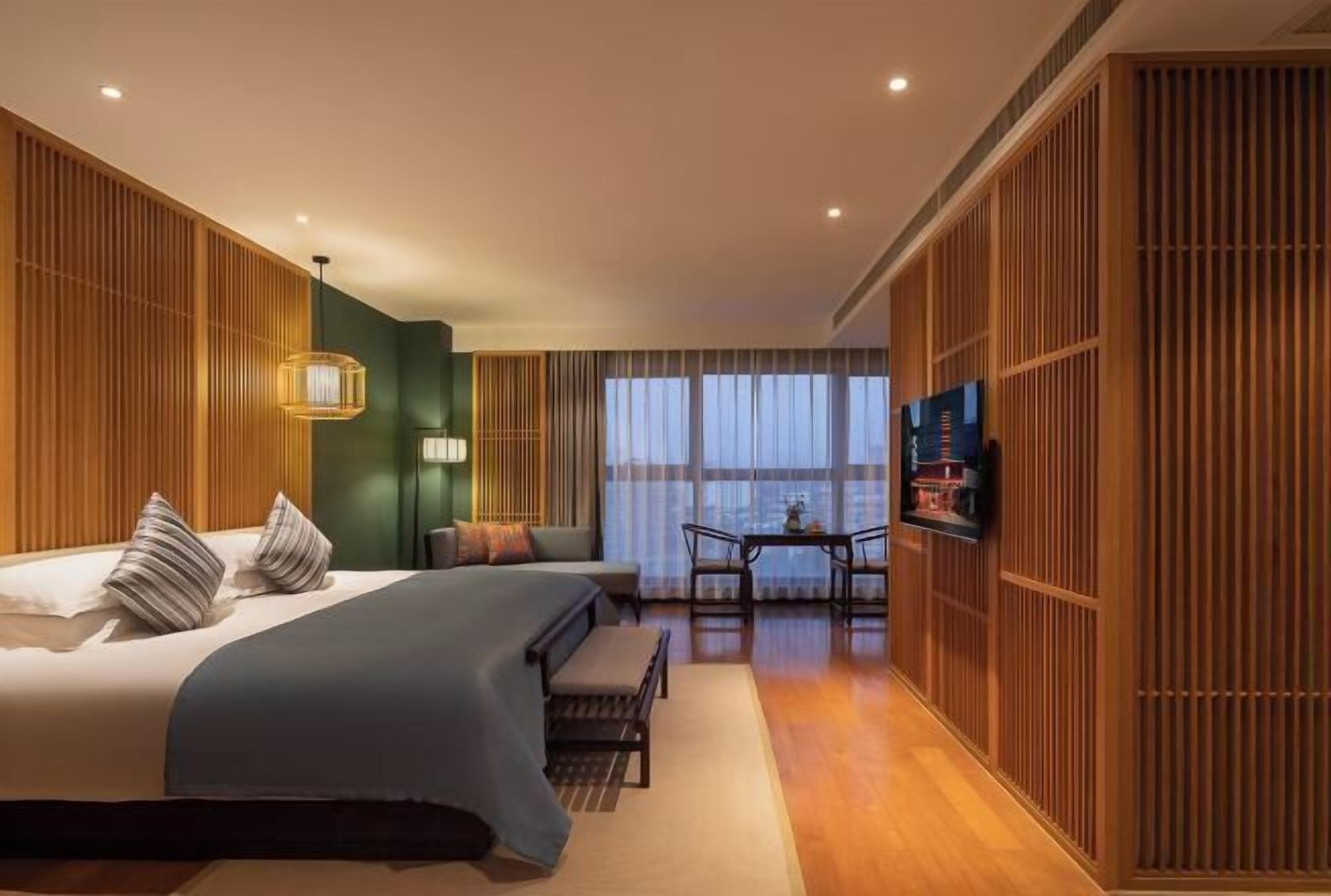 Desk, blackout drapes, cribs/infant beds, rollaway beds